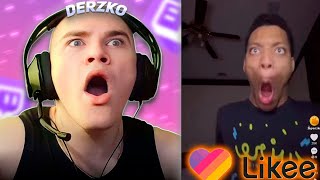 DERZKO69 СМОТРИТ КРИНЖ ЛАЙК #100 | ДЕРЗКО69 LIKEE