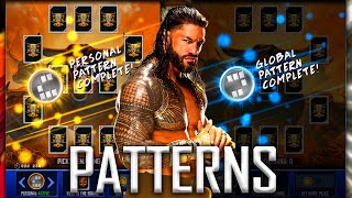 GLOBAL AND PERSONAL PATTERN IN WWE SUPERCARD FOR 03/25/2022