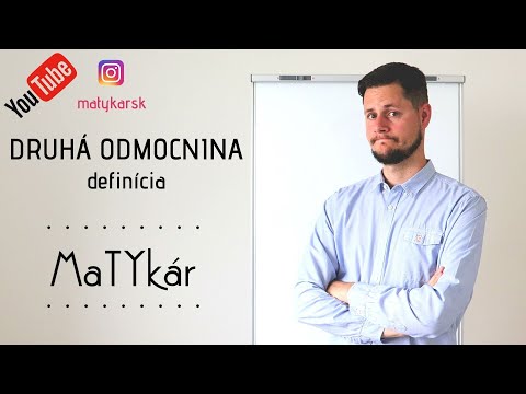 Video: Čo znamená číslo pred druhou odmocninou?