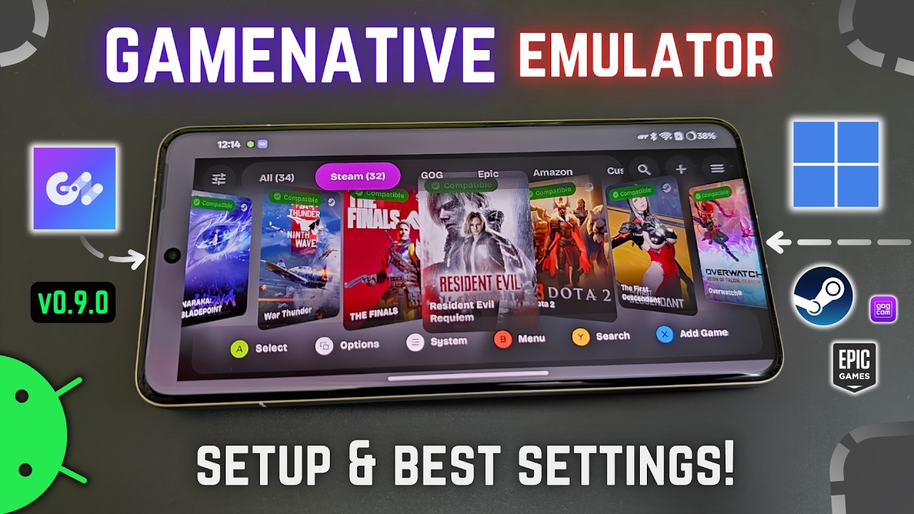 New GameNative v0.9 Emulator on Any Android Phone - Setup & Best ...