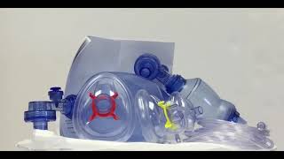 MCR Medical's CPR Training Bag Valve Mask (BVM) Adult/Child and Infant/Neonate In Mesh Bag
