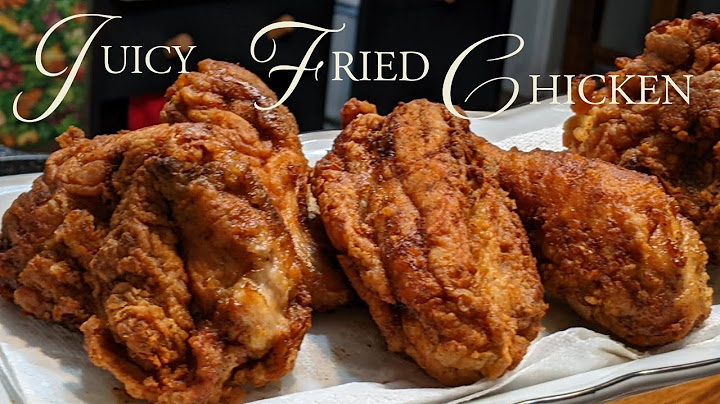 Granny's Secret to Perfect Juicy Fried Chicken - Be a Better Southern Cook!