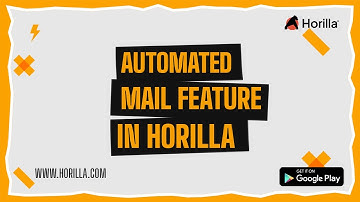 How to Set Up Mail Automation in Horilla HR Software | Email Automation Step-By-Step | Free HRMS