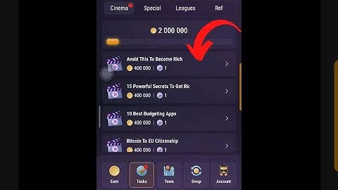 Avoid This to Become Rich! Code Tapswap | 4 Things you Should Avoid if you want to Become Rich Code