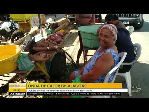 Próximo mês começa com calor acima da média e chuvas irregulares. 30/09/26
