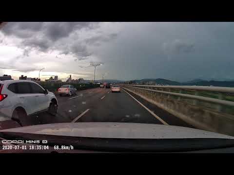 盯盯拍 mini5 4K 高速道路 行車記錄器 測試