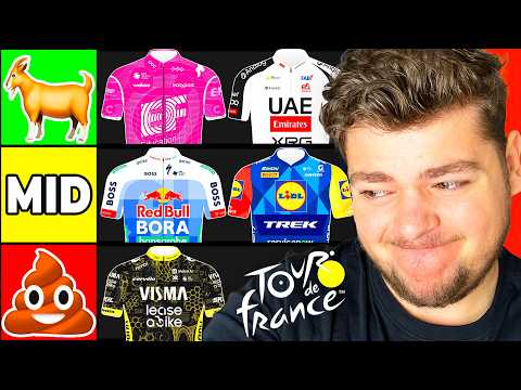 Thumbnail for RANKING EVERY TEAM at the TOUR DE FRANCE 2026 - Tier List