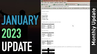 SerenityOS update (January 2023)