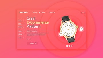 Adobe Photoshop Landing Page Design Tutorial