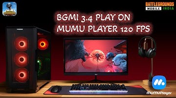 how to play bgmi 3.4 in emulator withuot any ban issue | Mumu player #new_update #bgmi