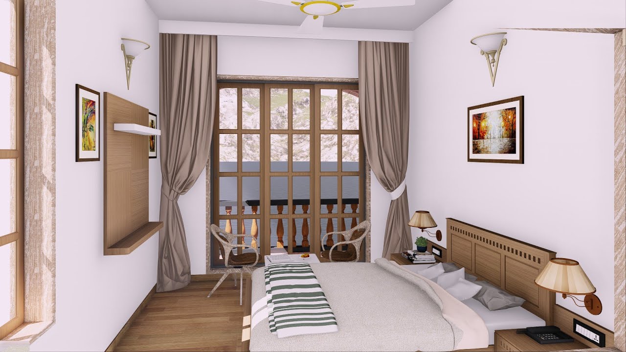 10 X 12 Feet Bedroom Interior Design Resort Room Design Malvan Resort Youtube