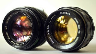 Vintage f1.4 Lenses For Mirrorless - Olympus Zuiko f1.4 and Pentax Takumar f1.4