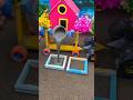 😱 Amazing Mini Tractor Making Cement Pillar | DIY Real Working Construction Machine 🚜 #shorts