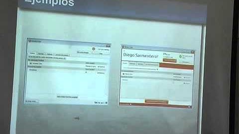 PyConAr 2011 - Diego Sarmentero - Desarrollando Aplicaciones Desktop con UI Web
