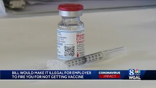 Proposed Pa. bill would allow employees to refuse vaccination, invasive medical test
