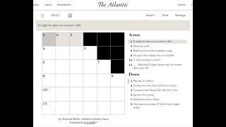 The Atlantic Crossword 07/04/2026