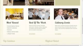 Restaurant Reviews Website Template
