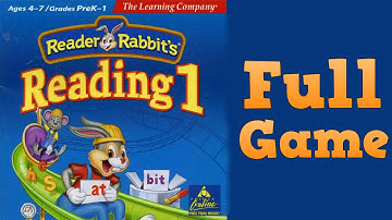 Whoa, I Remember: Reader Rabbit