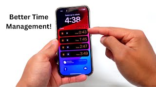 How To Set Multiple Timers On Your iPhone For Better Time Management!