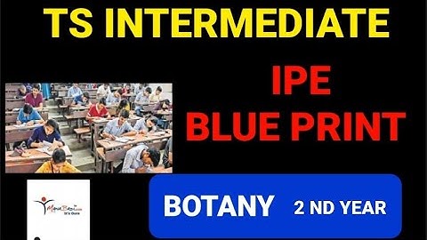 TS INTER 2023 BOTANY SECOND YEAR BLUE PRINT