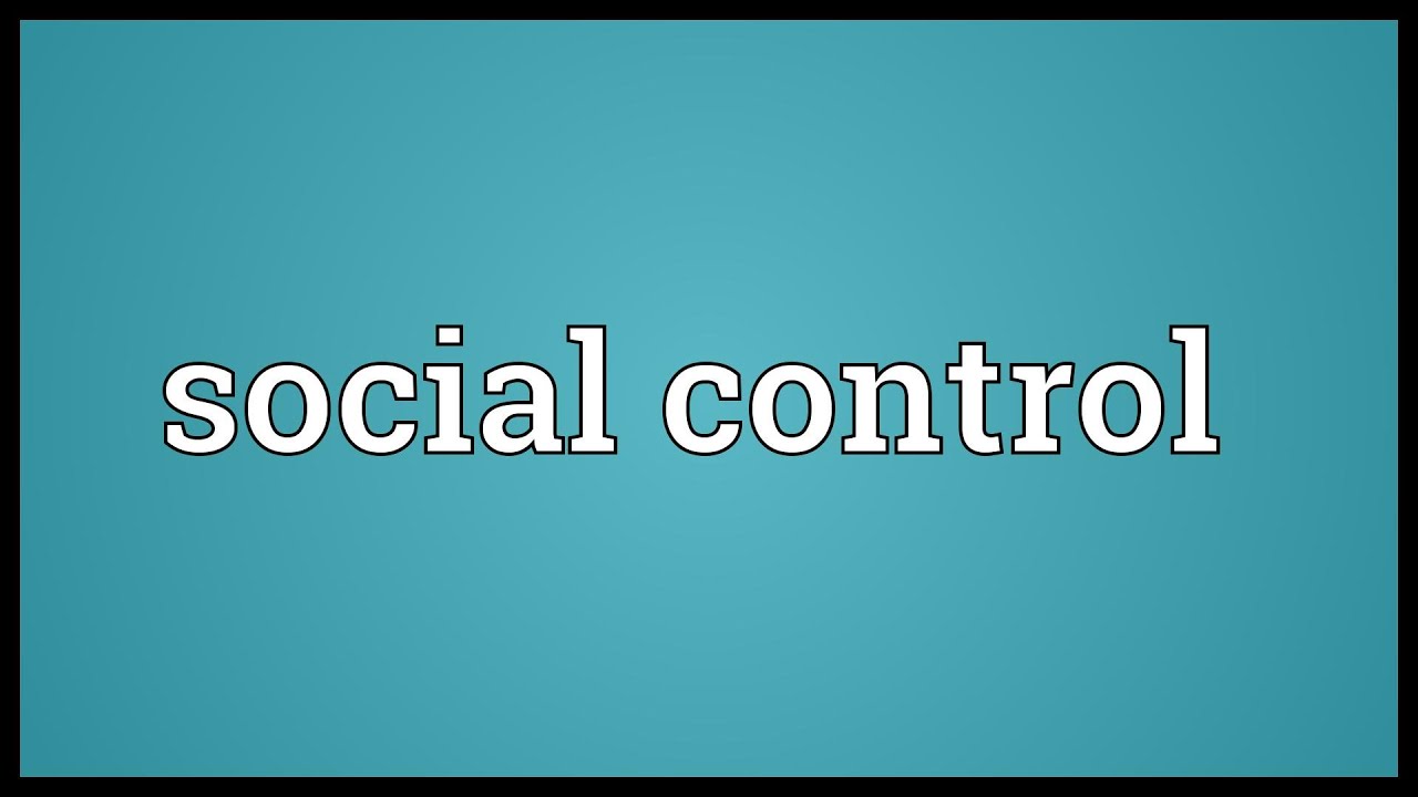 Control society