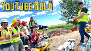 YouTube GOLD! "HIGH ROLLER" BUYS the "YTG MINE EXPERIENCE" - ROCK CRUSHER! (S3, E12) | RC ADVENTURES
