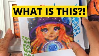 THIS ISN&#39;T A DIAMOND PAINTING OR IS IT?! | Pixel Art Hobby Unboxing &amp; Walkthrough from Oraloa