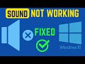 How to Fix Sound or Audio Problems on Windows 10 | No Sound Solution (2025 Update)
