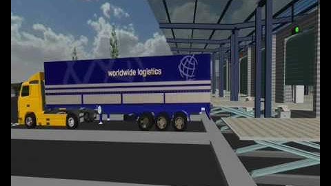 CAST Vehicle Simulation - Airport Cargo Process Visualization