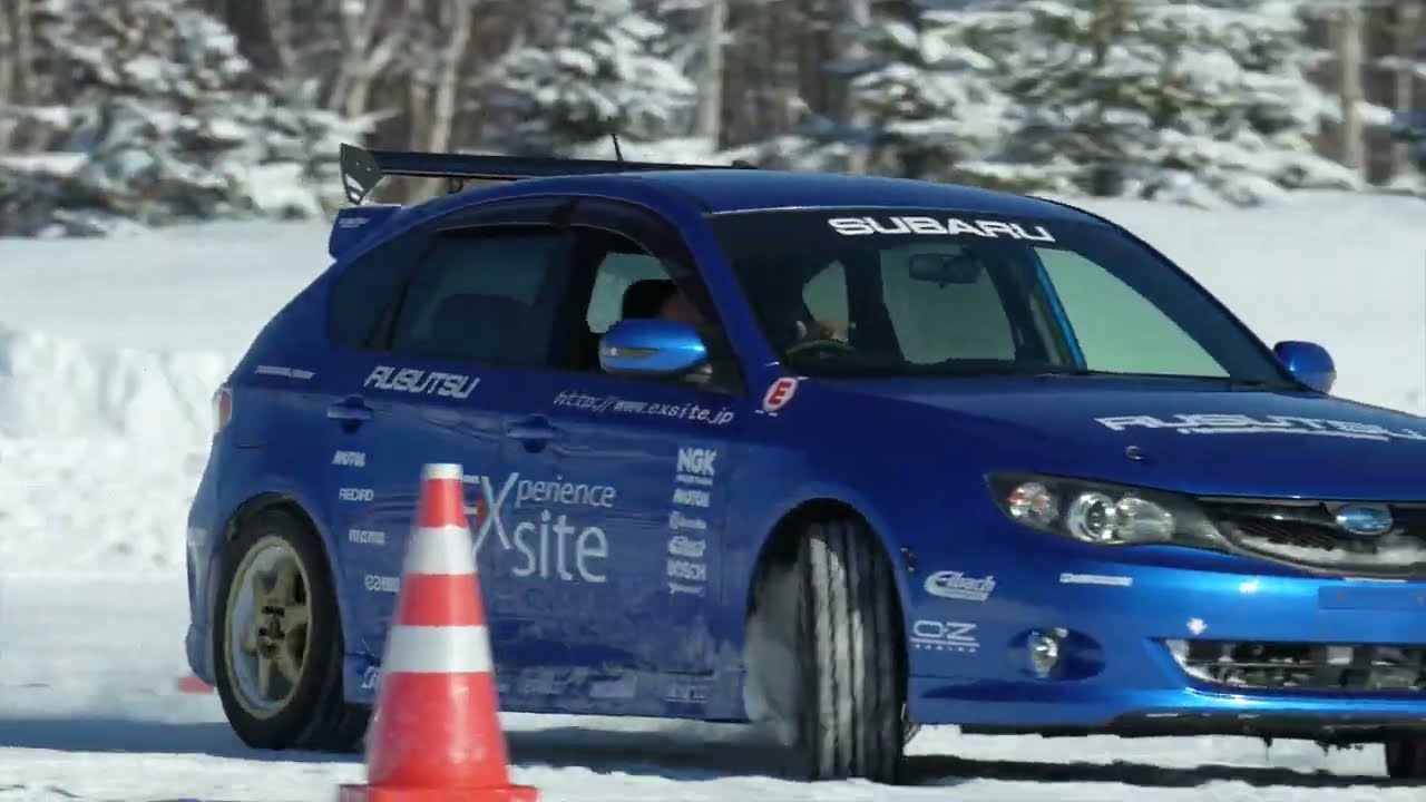 雪上ドリフト - 北海道 ルスツリゾート