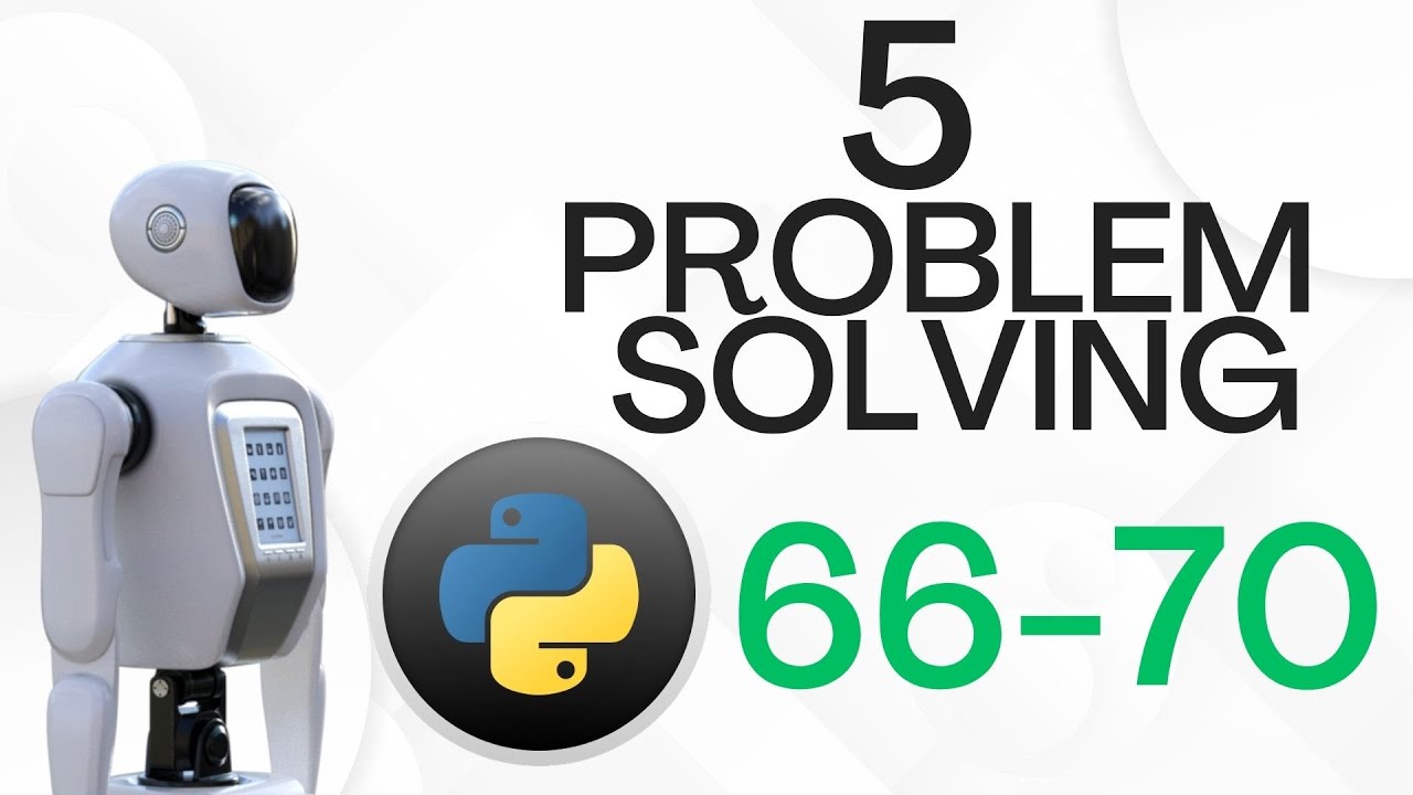 5 PROBLEM SOLVING || RASULBEK DEVELOPER // 66 - 70 - YouTube