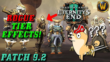 ALL of the 9.2 Rogue Tier Set Effects! (Assassination/Outlaw/Subtlety Discussion and Speculation)