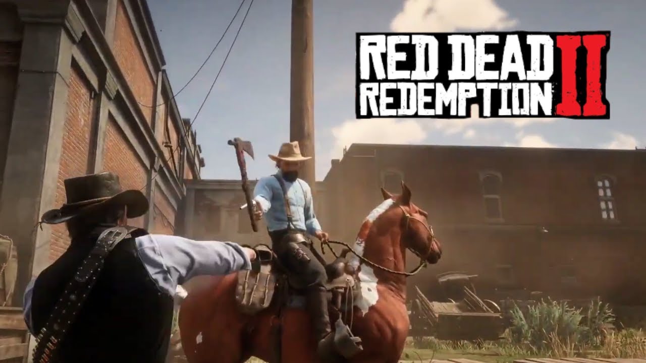 EPIC SCENES RDR2 - Brutal Ragdoll Kills and Funny Moments. GAMEPLAY ...