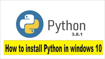 how to install python 3.8 on windows 10 64 bit