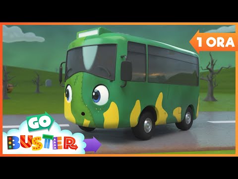 Buster E Halloween | Go Buster in Italiano 🚌 - Cartoni animati per bambini in Italiano