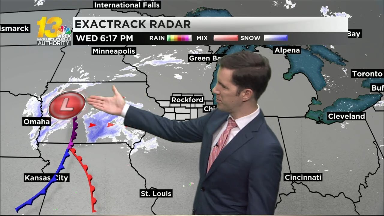 2 more rounds of snow come through - YouTube