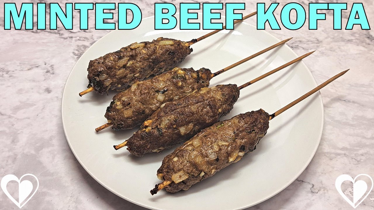 Minted Beef Kofta Recipe Tutorial mint beef kofta YouTube