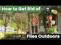 Quick Outdoor Fly Control Hack 🪰