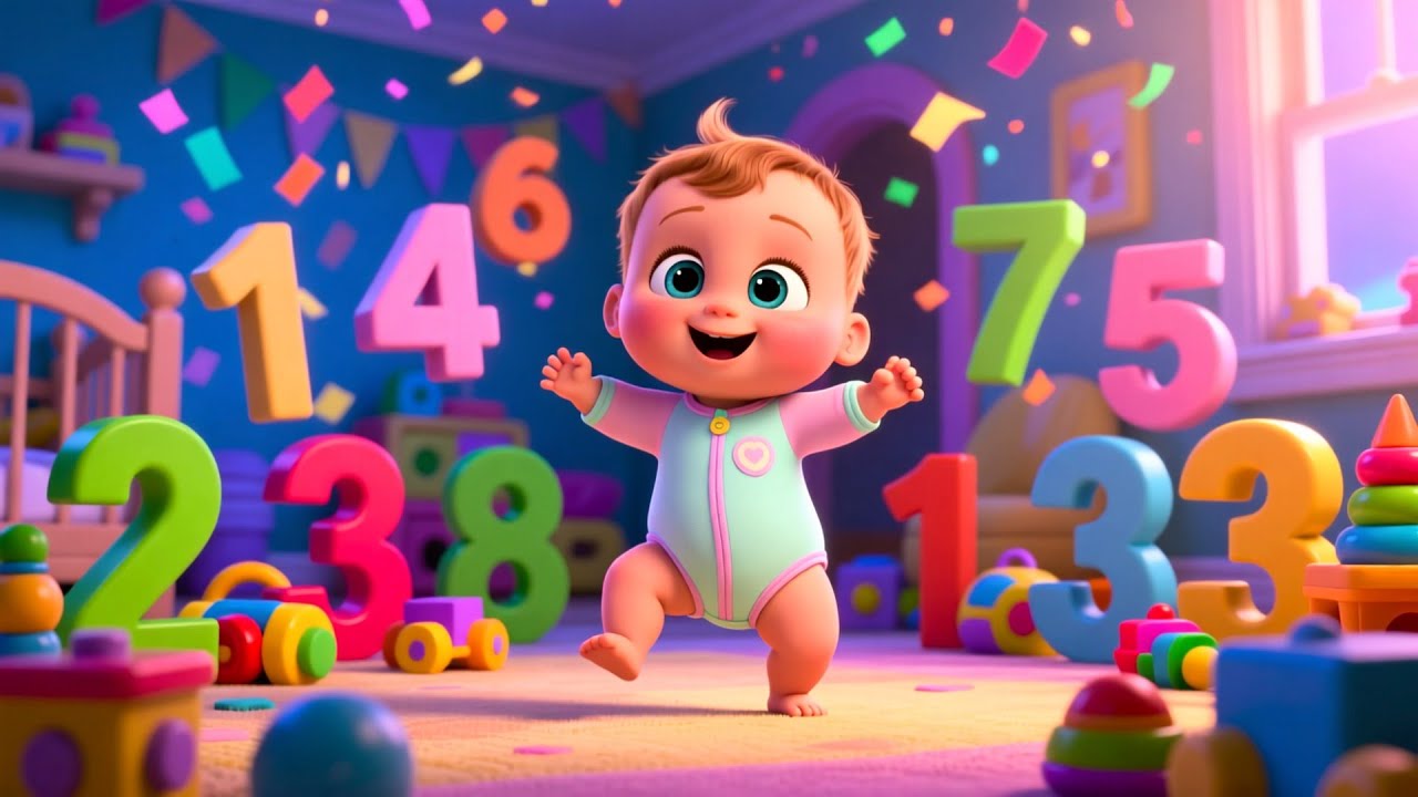 Learning Numbers with Baby 🔢👶 | Fun Counting Adventure for Kids | Preschool Number Learning