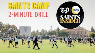 2-minute drill, Aug. 13: Slight injury for Kamara, nice day for Carr