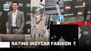 'He's pretty stylish!': INDYCAR drivers rate each other's fashion