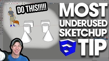 THE MOST UNDERUSED SKETCHUP TIP - Save Time with the Outliner!