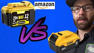 Dewalt 5 AH  Battery VS Amazon 12 AH Battery
