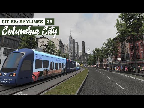 Columbia Avenue - Cities Skylines: Columbia City 35
