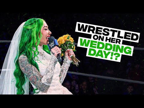 Shotzi gets married, then wrestles at WWE Live Event