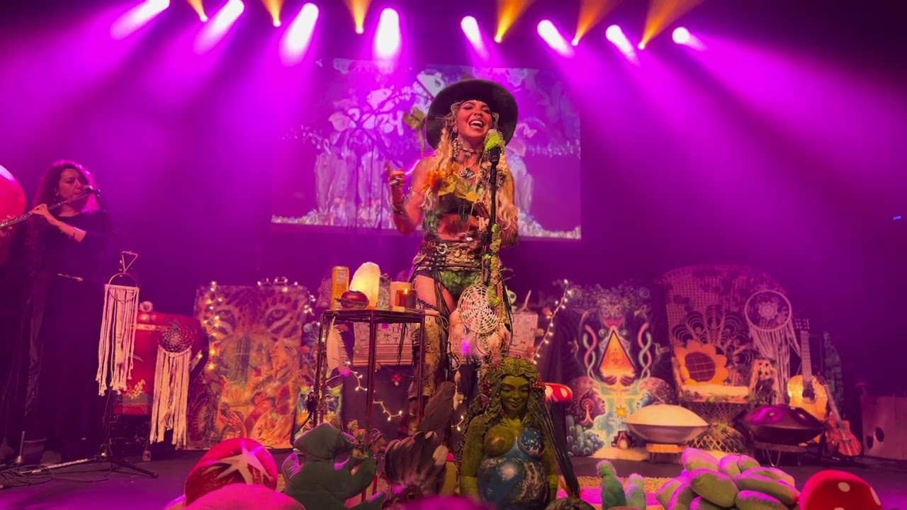 Shanin Blake performing 