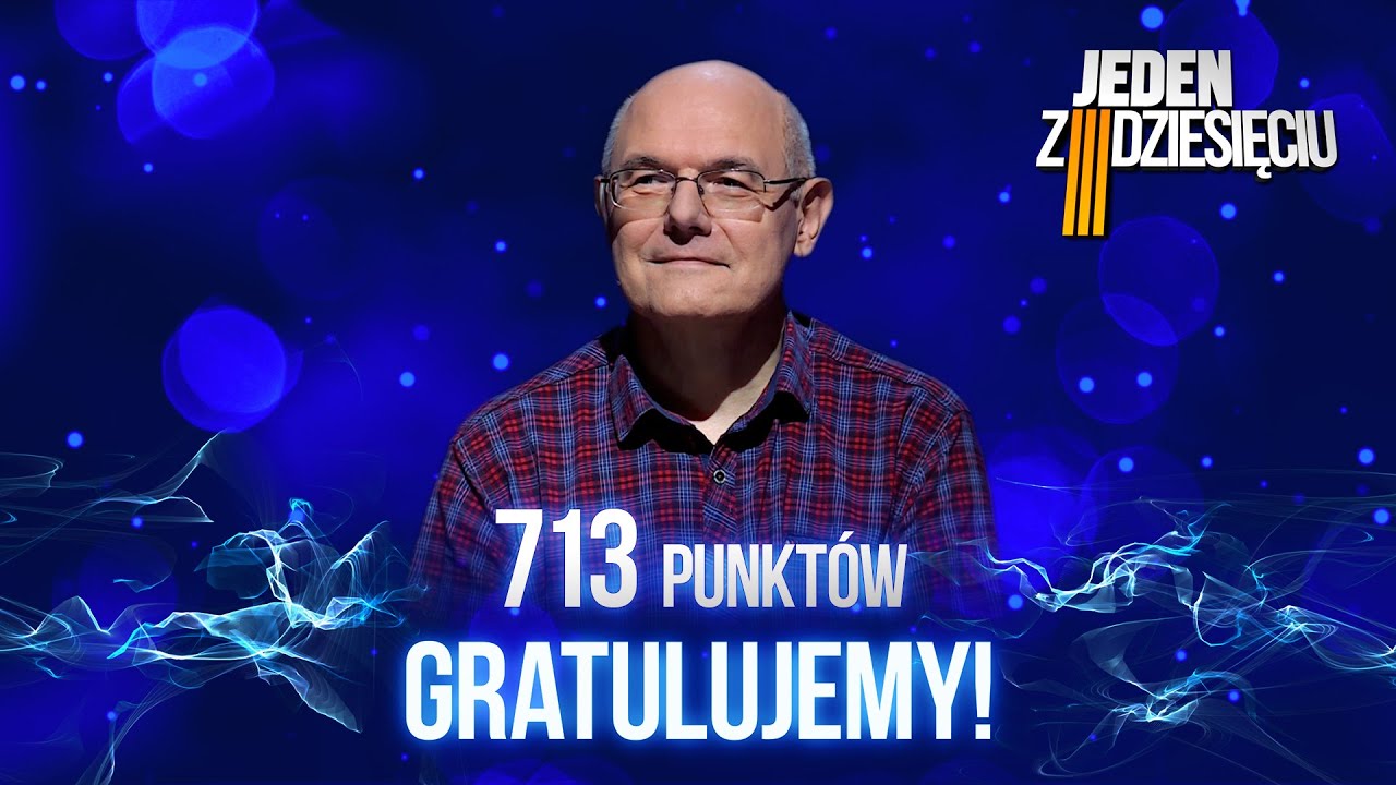 FENOMENALNY wynik w  „Jeden z dziesięciu”! 🧠🤯