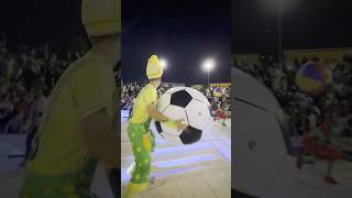 فوزي موزي وتوتي يطبطبون الطابة مع جمهور رام الله! ⚽🇵🇸 #اكسبلور #ball #fyp
