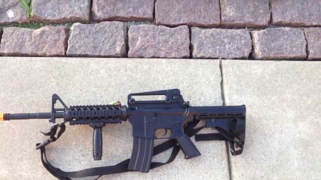 300fps M4A1 AEG Shooting HD YouTube