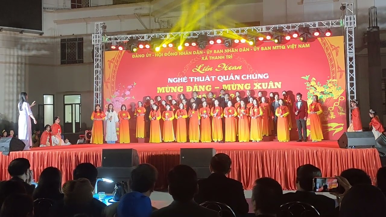 Thôn 2 Yên Mỹ tham gia liên hoan nghệ thuật quần chúng Mừng Đảng - Mừng Xuân xã Thanh Trì năm 2026